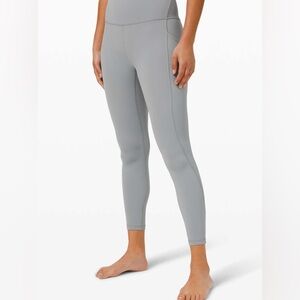 lululemon Align™ High-Rise Pant with Pockets 25", Size 6, Rhino Grey